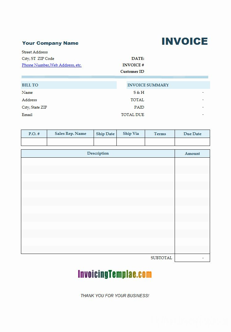 Medical Billing Statement Template within Medical Bill Statement Template