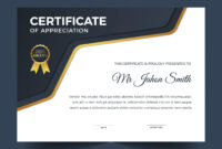 Multipurpose Professional Certificate Template Design For Print within Design A Certificate Template