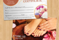 Nail-Salon-Gift-Certificate-Design – Graphic Design Services In Dallas, Tx for Free Printable Manicure Gift Certificate Template