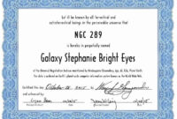 Name A Star Certificate Template Lovely Bizoptimizer Best Template throughout Free Star Naming Certificate Template
