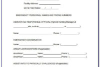 Osha Fire Evacuation Plan Template intended for Fresh Band Rider Contract Template