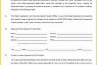 Owner Operator Lease Agreement Template Free Of 15 Owner Operator Lease for Taxi Driver Contract Agreement Sample
