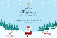 Page 4 – Free Custom Printable Christmas Thank You Card Templates | Canva pertaining to Free 9 Naughty List Certificate Templates
