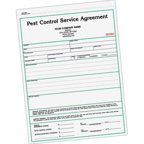 Pest Control Service Agreement Form | Pest Control pertaining to Pest Control Contract Proposal Template