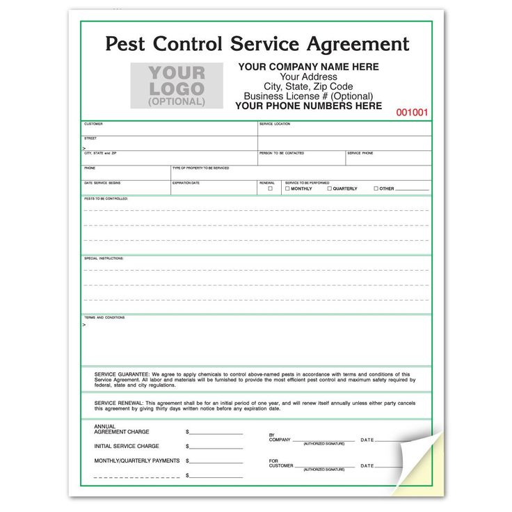 Pest Control Service Contract / Agreement | Pest Control Services, Pest for Fascinating Pest Control Contract Proposal Template