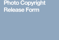 Photo Copyright Release Form | Photo, Baby Monthmonth, Release within Newborn Photography Contract Template