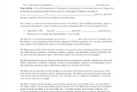 Photography Contract Examples – 14+ In Pdf | Ms Word | Google Docs intended for Free Product Photography Contract Template