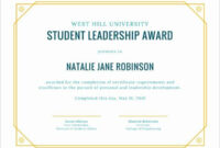 Pin On Certificate Customizable Design Templates inside Fresh Student Council Certificate Template Free