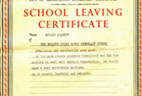 Pin On Certificate Templates With Leaving Certificate Template within Leaving Certificate Template