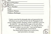Pin On Photography Techniques & Editing inside Newborn Photography Contract Template