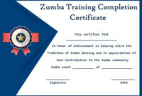 Pin On Zumba Certificate Template for Amazing Editable Fitness Gift Certificate Templates