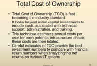 Ppt – Chapter 10 Funding It Powerpoint Presentation, Free Download – Id inside New Total Cost Of Ownership Analysis Template