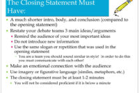Ppt – How To Write An Opening And Closing Statement Powerpoint with regard to Debate Opening Statement Template