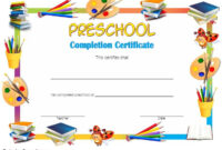 Preschool Graduation Certificate Editable Free (Version 3) | Graduation in Editable Pre K Graduation Certificates