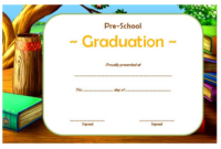 Preschool Graduation Certificate Free Printable: 10+ Designs intended for Fascinating Preschool Graduation Certificate Template Free
