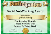 Printable Free Funny Award Certificate Templates For Word with Free Printable Funny Certificate Templates