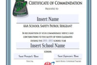 Printable Safety Recognition Certificate Template | Certificate intended for Fresh Safety Recognition Certificate Template