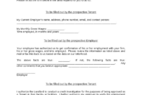Printable Sample Rental Verification Form Https://75Maingroup/Rent with Dance Teacher Contract Template