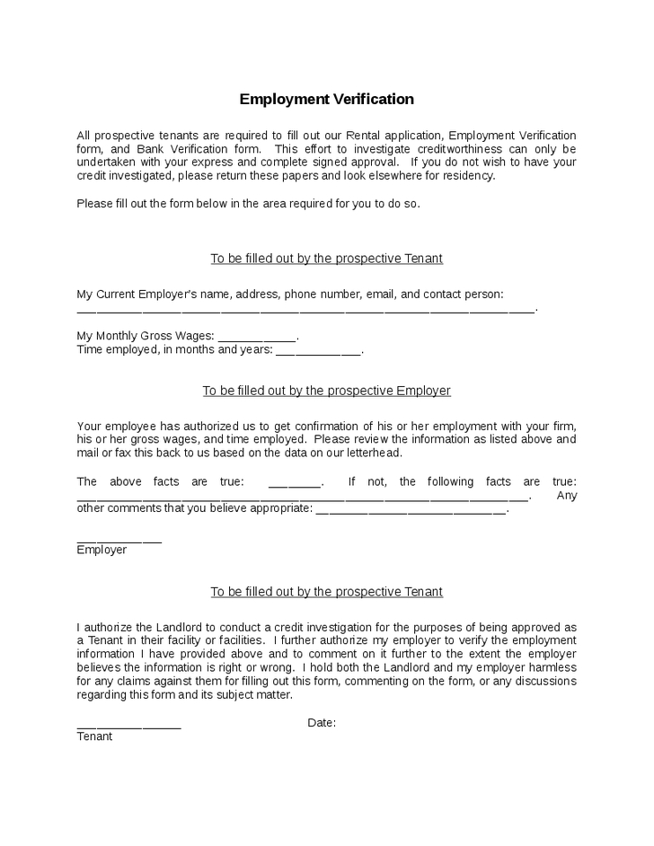 Printable Sample Rental Verification Form Https://75Maingroup/Rent with Dance Teacher Contract Template