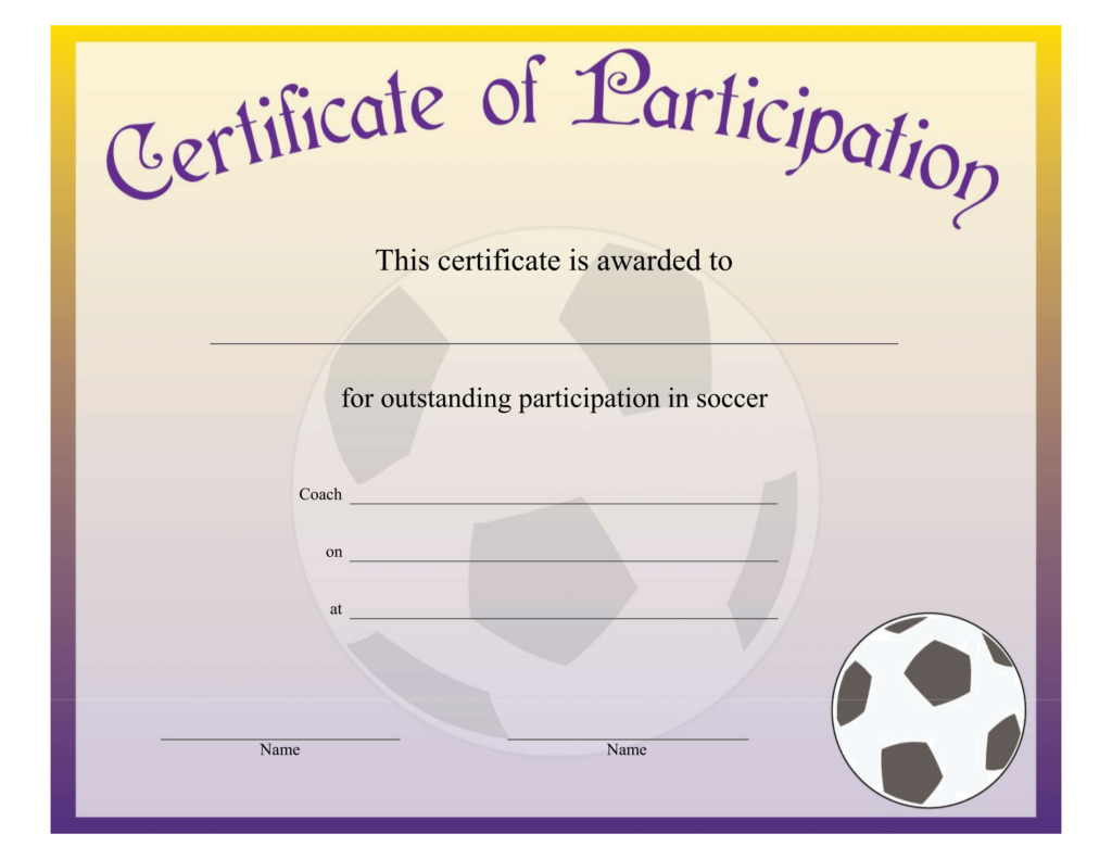 Printable Soccer Achievement Certificate - Free Download Intended For throughout Awesome Soccer Certificate Templates For Word