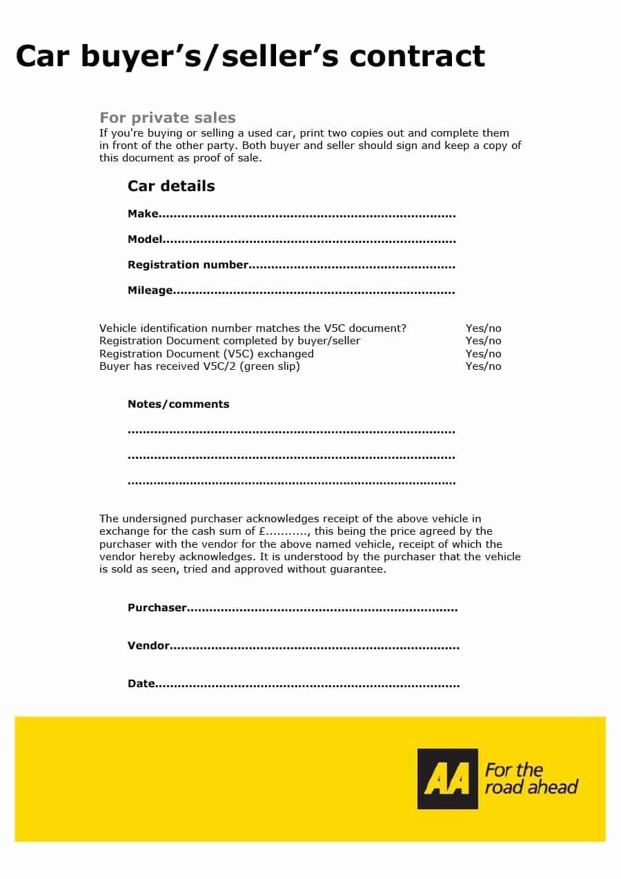 Private Sale Car Payment Agreement New 42 Printable Vehicle Purchase within Vehicle Payment Contract Template