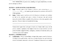 Producer Agreement Doc Template | Pdffiller regarding Fresh Film Production Agreement Contract Template