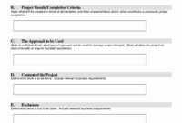 Project Scope Statement Template Inspirational Project Scope Template regarding Marketing Statement Of Work Template