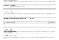 Project Scope Statement Templates | 11+ Free Ms Word & Pdf | Project with regard to Project Management Scope Statement Template