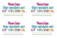 Random Acts Of Kindness Rak Random Act Random Acts Of Within Best in Kindness Certificate Template Free