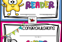 Reading Awards Certificates | Reading Awards Certificate, Reading with Star Reader Certificate Templates