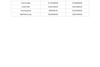 Real Estate Profit And Loss Statement Template In Google Docs, Word within Real Estate Agent Profit And Loss Statement Template
