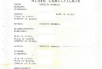Register Your Newborn - You Only Have 30 Days |South Coast With Regard in South African Birth Certificate Template