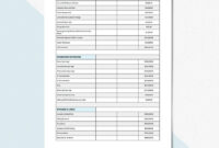 Residential Construction Cost Estimate Template – Google Docs, Google for Fantastic Residential Cost Estimate Template