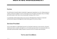Restaurant Delivery Service Agreement Template – Google Docs, Word intended for Courier Service Contract Template