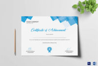 Retirement Certificate Template intended for Winner Certificate Template Free 12 Designs