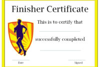 Running Certificate Templates Free & Customizable pertaining to Fresh Running Certificates Templates Free