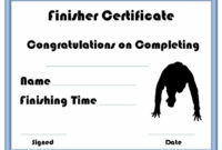 Running Certificate Templates Free & Customizable throughout Fresh Running Certificate Templates