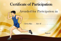 Running Certificate Templates Free & Customizable throughout Track And Field Certificate Templates Free