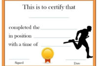 Running Certificates Templates Free 5 – Best Templates Ideas For You throughout Running Certificate Templates