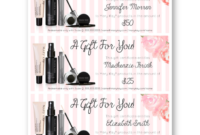 Sales Ideas | Mary Kay Gift Certificates, Mary Kay Gift Certificate pertaining to New Mary Kay Gift Certificate Template