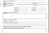 Sample Construction Work Authorization Form | Construction Work throughout Civil Work Contract Agreement Sample