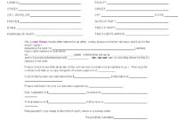 Sample Dj Contract Agreement – Free Printable Documents inside Contract For Dj Services Template