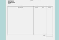 Sample Invoice For Services Rendered | Glendale Community intended for Statement Of Services Rendered Template