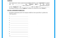 Sample Part Time Employment Contract Malaysia - Rebecca Vance inside Part Time Employee Contract Template