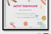 School Certificate Template - 17+ Free Word, Psd Format Download with regard to Art Award Certificate Template