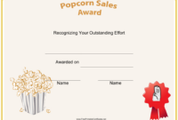 Scout Popcorn Sales Certificate Template Download Printable Pdf in Fascinating Outstanding Effort Certificate Template