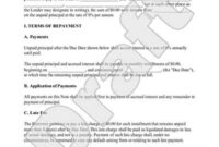 Secured Loan Agreement Template – Free Personal Loan Agreement with regard to Personal Loan Repayment Contract Template