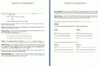 Service Agreement Template |Agreementstemplates pertaining to Fee For Service Contract Template