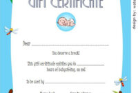 Simple Babysitting Certificate Template – Thevanitydiaries with regard to Babysitting Certificate Template