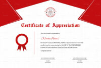 Skateboarding Performance Appreciation Certificate Design Template In throughout Certificate Of Appreciation Template Doc